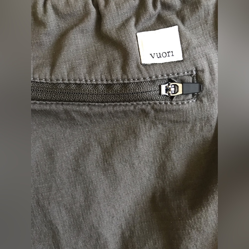 Vuori Womens Organic Cotton Vintage Ripstop Mid Rise Relaxed Fit Pant Size M - Picture 12 of 14